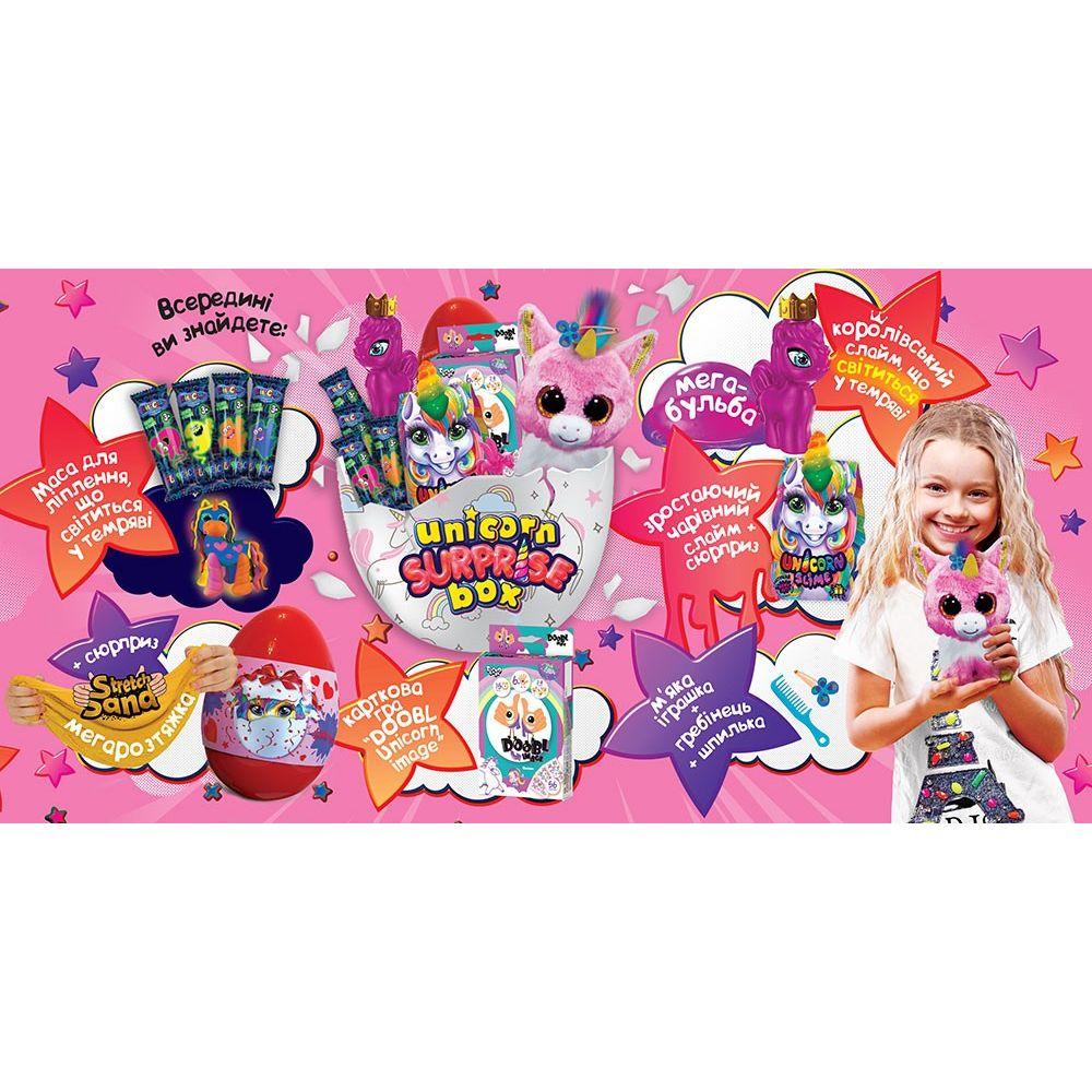 Набір для творчості \"UNICORN SURPRISE BOX\" укр. (USB-01-01U), Danko Toys (Данко Тойс)
